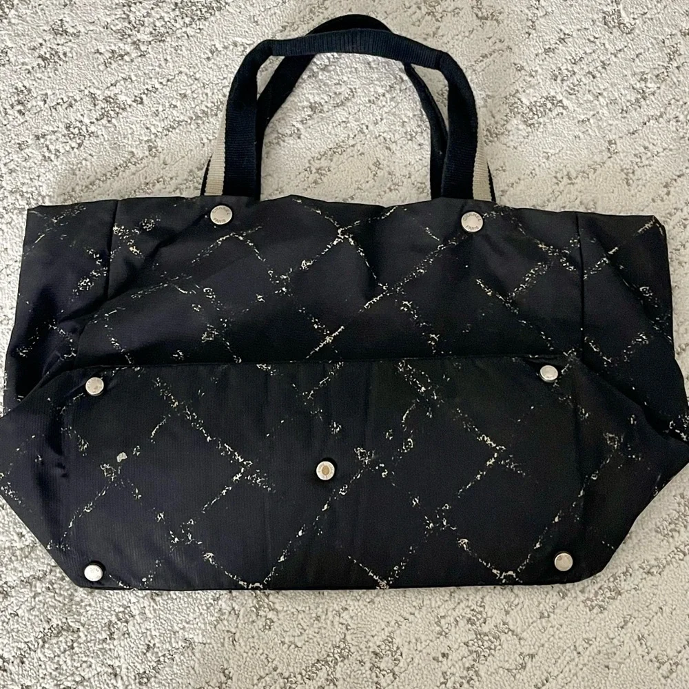 CHANEL Black Travel Nylon Tote Bag with COA - Picture 13 of 14